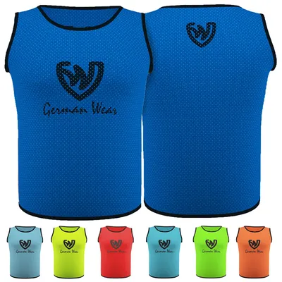 Produktbild von Leibchen Trainingsleibchen Markierungshemd Kinder Erwachsene, Farbe:Königsblau, Bibs:Mini (S)