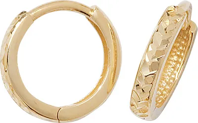 Image de Boucles d'Oreilles Femme Or 375/1000 - 9mm*9mm; TRS113649KY