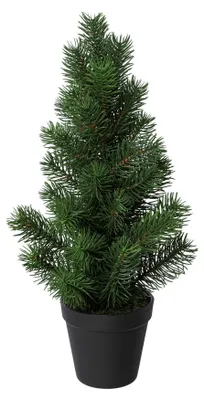 Produktbild von Künstlicher TANNENBAUM im TOPF. Weihnachtsbaum, Kunsttanne ca 43cm.