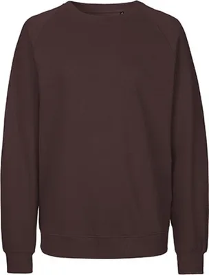 Produktbild von Neutral O63001 | Uni Sweatshirt / 100% Fairtrade-Baumwolle - Farbe: Brown - Größe: M