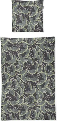 Produktbild von Irisette Mako-Satin Bettwäsche Set Sky 8494 grau 155 x 220 cm + 1 Kissenbezug 80x80 cm