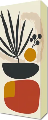 Zdjęcie produktu dla Obraz 20x50cm Botaniczny Wgląd
