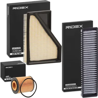 Produktbild von RIDEX Filterset Inspektionspaket Filtersatz für MINI Schrägheck (R50, R53) Cabrio (R52)