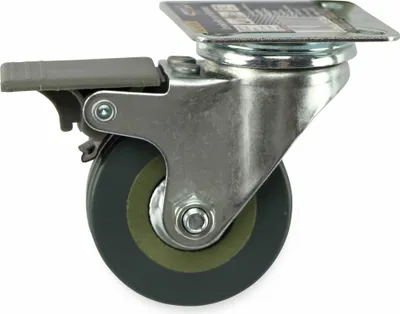 Obrázok produktu pre MASTERPROOF otočné koliesko s guličkovým ložiskom 4055, PVC, Ø 50 mm, brzdené