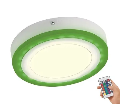 Produktbild von Ledvance LED Panel Color + White weiß 19,8 cm rund 19 W