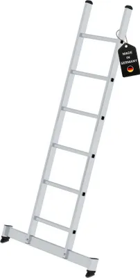 Produktbild von Sprossen-Anlegeleiter mit nivello®-Traverse 6 Sprossen