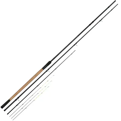 Produktbild von Tubertini Black Steel 3,90m - Feederrute