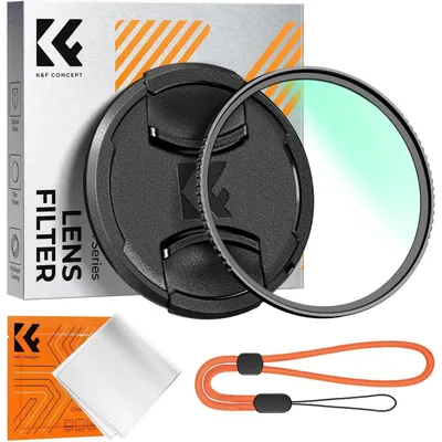 Obrázek produktu pro UV filtr 95 mm s krytkou objektivu a hadříkem na čištění, s 18vrstvou nanotechnologií