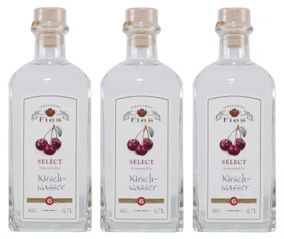 Produktbild von Fies Select Kirschwasser (3 x 0,7L)