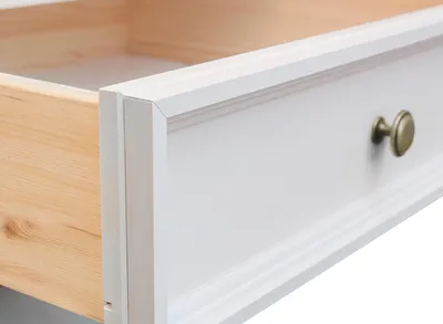 Produktbild von Konsolen Tische Holz Design Weiß Klassischer Designer Luxus Konsole Tisch Neu