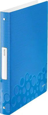 Obrázok produktu pre Leitz WOW, A4, Polypropylén (PP), Modrá, Kovová, 200 listy, 2,5 cm, 257 mm
