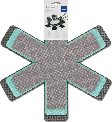 Produktbild von Kela Amparo Bratpfannenteiler, 3-tlg., Durchmesser 39 cm, grau + mint