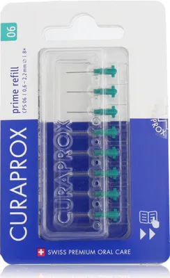 Produktbild von Curaprox Prime Refill CPS 06 (0,6 - 2,2 mm) 8 ks, modrá