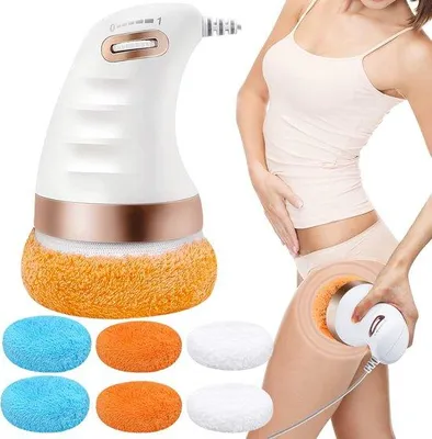 Imagen del producto de Masajeador eléctrico para manos: masaje anticelulítico, masajeador desmontable, herramienta de masaje portátil, masaje corporal para abdomen, caderas, piernas y brazos, cuidado de la piel