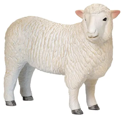 Zdjęcie produktu dla Mojo Fun Romney Sheep Ewe, 3 lat(a), FARMLAND, Biały, Czarny, Polichlorek winylu (PVC)