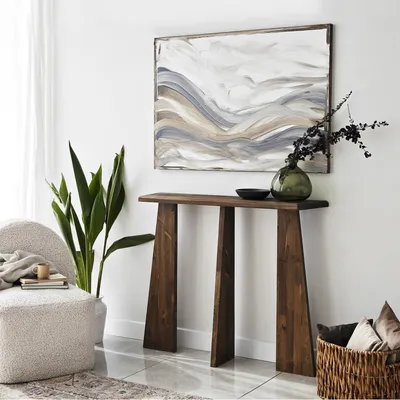 Produktbild von Skye Decor, Cleopatra - Walnut, Kommode, 100 % MASSIVES HOLZ, Nussbaum, 100 x 28 x 83 cm