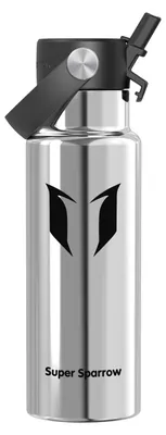 Immagine prodotto di Borraccia per bambini Sparrow, 350 ml, in acciaio inossidabile, thermos con cannuccia