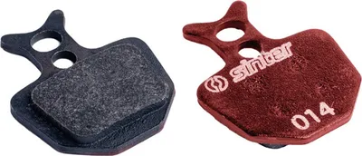 Produktbild von Sinter Scheibenbremsbelag 014 Formula organisch, MTB Standard, rot, Set
