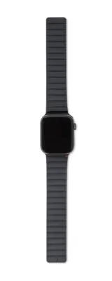 Immagine prodotto di Cinturino a trazione magnetica Decoded in silicone per Apple Watch Series 1 (42 mm) - Carbone