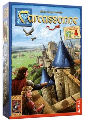 Zdjęcie produktu dla 999 Games Carcassonne Basisspel, Gra planszowa, Strategia, 7 lat(a), Gra rodzinna
