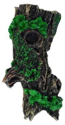 Aquarium-Deko hohler Baumstamm aus Harz, Höhle für Fische & Reptilien