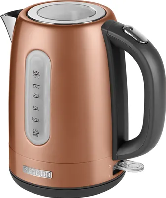 Obrázek produktu pro SENCOR SWK 1776GD Rychlovarná konvice, objem 1,7 l, ukazatel hladiny vody, středový 360° STRIX konektor, příkon 2 150 W