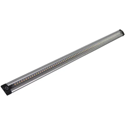 Immagine prodotto di Ritos, lampada a LED da incasso, modello TS, 30 cm, colore argento, 3W, 250 lumen, luce bianca neutra (4000K), con sensore a sfioramento