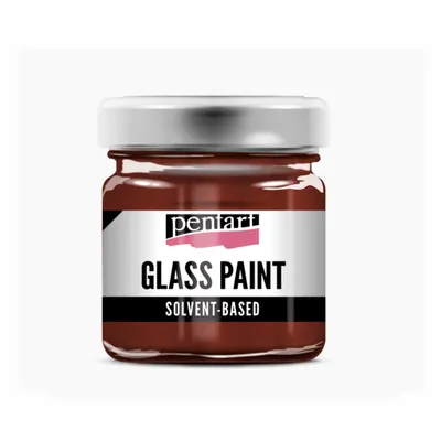 Produktbild von PENTART Glasmalfarbe lösemittelhaltig, 30 ml, Kupfer