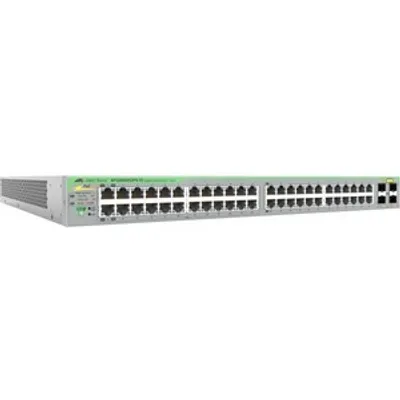 Produktbild von Allied Telesis AT GS950/18PS V2 - Switch - Smart - 24 x 10/100/1000 (PoE+) + 24 x 10/100/1000 + 4 x 1000Base-X - Desktop, an Rack montierbar, wandmontierbar - PoE+ (370 W)