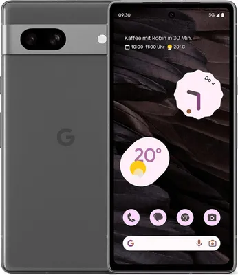 Produktbild von Google Pixel 7a Schwarz, Smartphone, 128 GB ROM, 6,1 Zoll, 64 MP Rückkamera