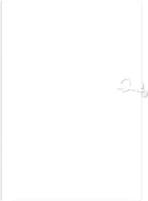 Image de Classeur Interdruk White Tie Non ligné A4+