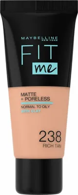 Zdjęcie produktu dla Maybelline mi odpowiada! Podkład Matte + Poreless 238 Rich Tan 30 ml