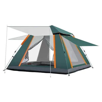 Produktbild von Campingzelt für 3-5 Personen, Automatisches Pop Up Familienzelt, wasserdicht, winddicht, ideal für Outdoor