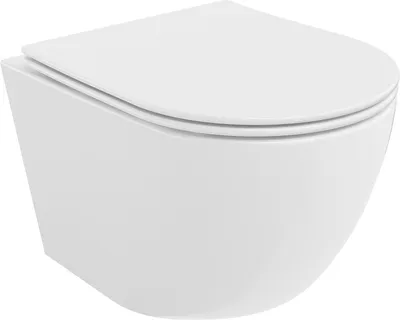 Obrázek produktu pro Mexen Lena WC mísa Rimless s pomalu padající deskou slim, duroplast, Bílá - 30220400