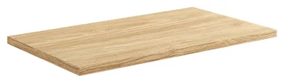 Zdjęcie produktu dla Blat Łazienkowy 80 Cm Mdf Dąb Olejowany Do Szafki Lub Umywalki