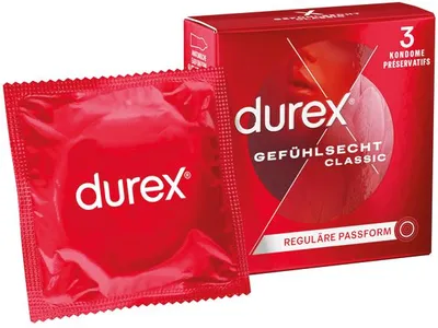 Image de Préservatifs Durex Indéformables 3 pièces