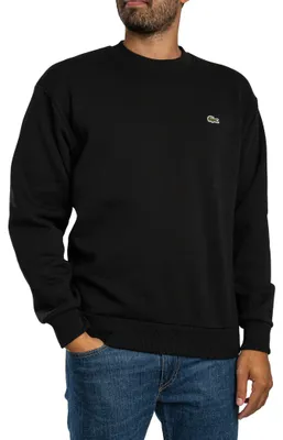 Produktbild von Lacoste Sweatshirt aus Baumwollfleece, Schwarz XL