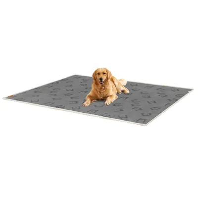 Produktbild von FEANDREA XXL Wasserdichte Hundedecke, Sherpa TPU-Folie Flanell, wasserdicht für Haustier