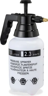 Obrázok produktu pre relaxdays Fľaša s pumpičkou na rozprašovanie 1 liter