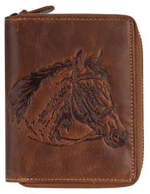Immagine prodotto di GREENBURRY portafoglio Vintage RV - Wallet Brown Horse II. marrone