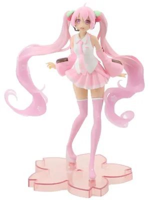 Immagine prodotto di Statuetta anime Miku Hatsune Sakura 15 cm, statuetta da collezione dell'idol giapponese in versione sakura