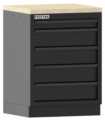 Image de FEISTOS Aménagement d'atelier EOS Blackline 3 Armoire à tiroirs pour atelier
