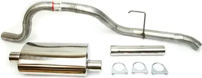 Obrázek produktu pro Sportovní výfuk 4,0 l. Nerezový tlumič výfuku s koncovkou výfuku Jeep Grand Cherokee WJ 99-01