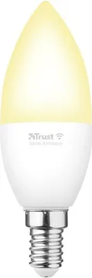 Produktbild von Trust 71284, Intelligentes Leuchtmittel, WLAN, Weiß, LED, E14, Kerze