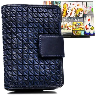 Productafbeelding van Damesportemonnee, model R-N109-ZPT-7392, kleur: donkerblauw