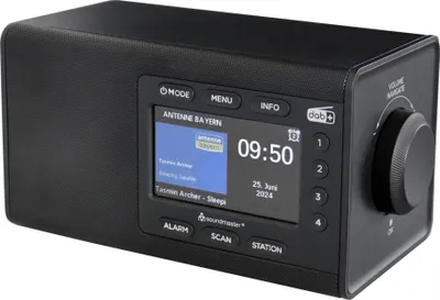 Produktbild von SOUNDMASTER DAB900 Schwarz DAB+ Radio