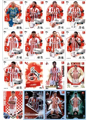 Produktbild von Topps Match Attax Bundesliga - 2025/26 - Mannschaftspaket - 1. FC KÖLN