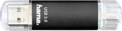 Image de hama Clé mémoire USB 3.0 OTG FlashPen "Laeta Twin", 64 GB