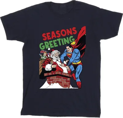 Produktbild von DC Comics - T-Shirt für Herren BI45409 (XL) (Marineblau)