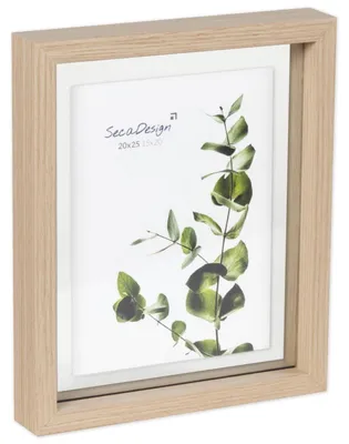 Obrázek produktu pro Plovoucí fotorámek 15x20 cm v přírodní barvě dřeva